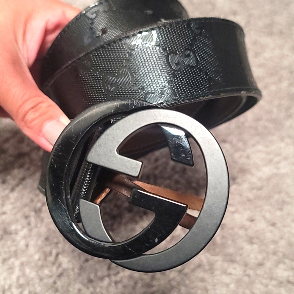 Men's Gucci signature belt